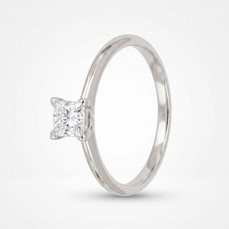 Princess Cut Solitair Ring