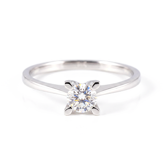Elegante Solitaire Diamanten Ring