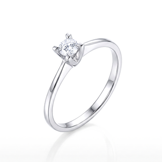 Luxe Solitaire Diamanten Ring