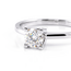 Solitaire Diamanten Ring Witgoud