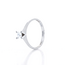 Witgouden Ring met Diamant 0.23 ct EF/SI