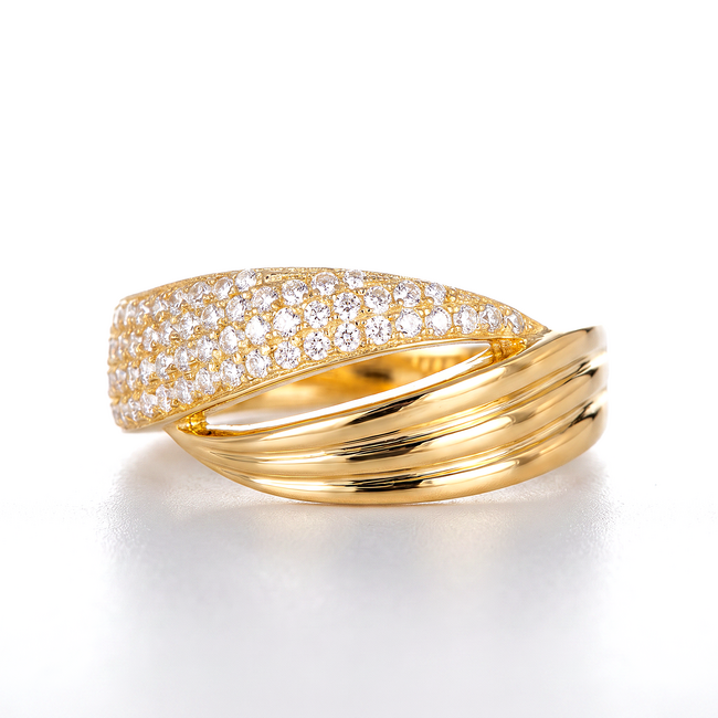 18 karaat gouden ring dames