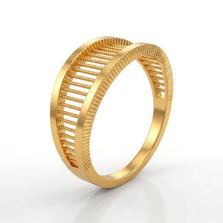 Open Design Statement Ring