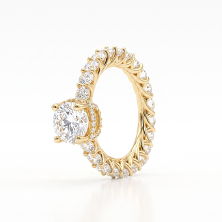 Gouden Ring met Zirkonia