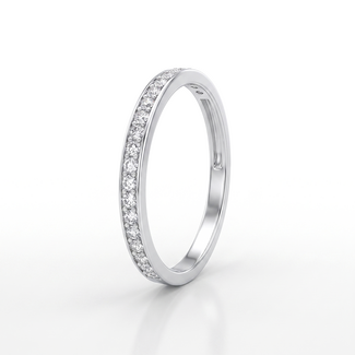 Witgouden Pavé Ring