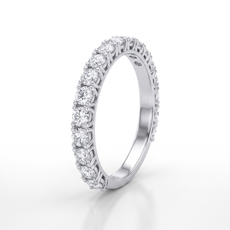 Witgouden Eternity Ring