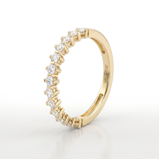 Zirkonia Rijring Goud