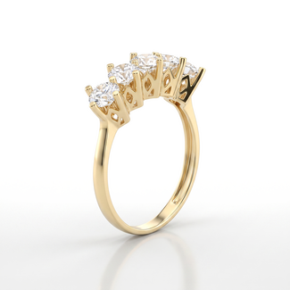 Gouden Swarovski Rijring