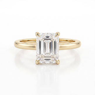 Emerald Cut Swarovski Ring