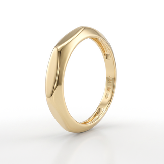 Strakke Minimalistische Zegelring