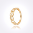 Gouden Gourmet Schakel Ring