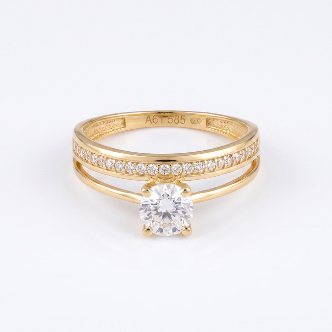 14 Karaat Gouden ring