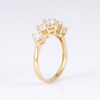 Trinity Ring met Zirkonia