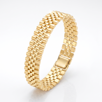 Gouden Luxe Schakelarmband