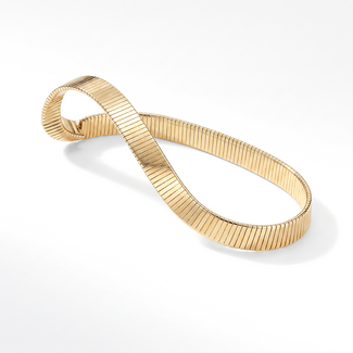 Brede Gouden Stretch Armband
