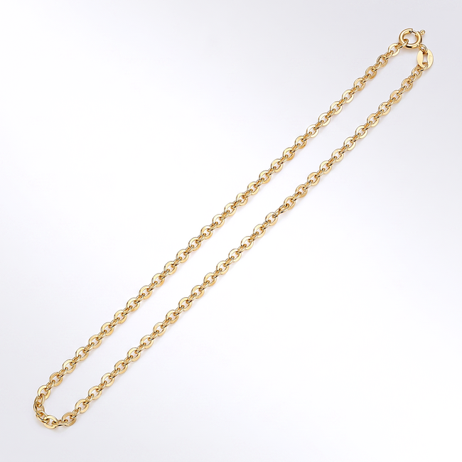 18 karaat fijne Gouden Schakelketting