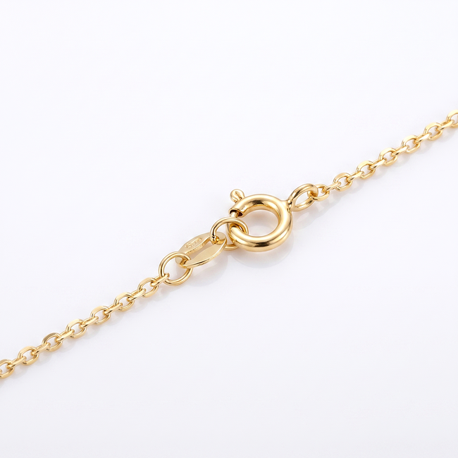 Fijne 18 Karaat Geelgouden Schakelketting