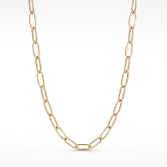 Gouden Luxe Schakel Ketting