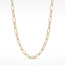 18 Karaat Gouden Luxe Ovale Schakel Ketting