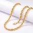 22 Karaat Roodgouden Gedraaide Ketting