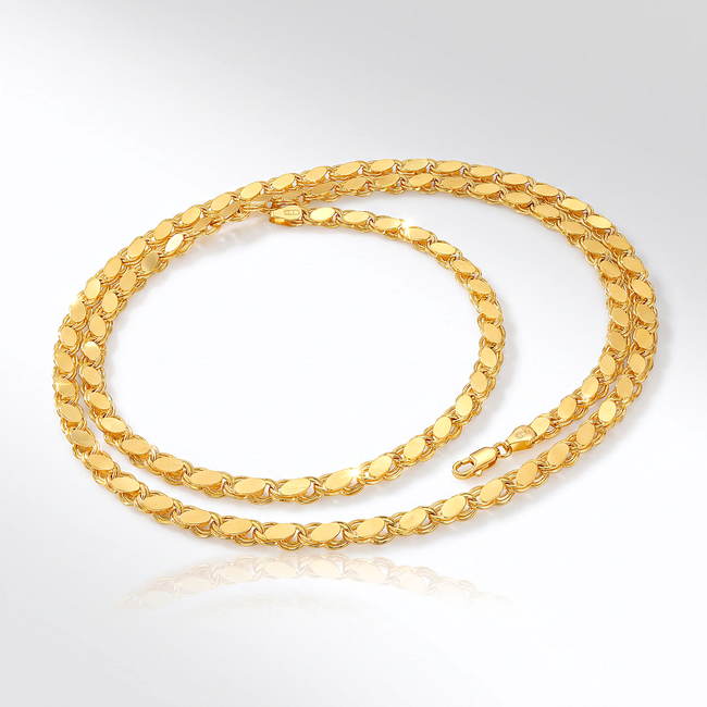 22 Karaat Roodgouden Burma Ketting