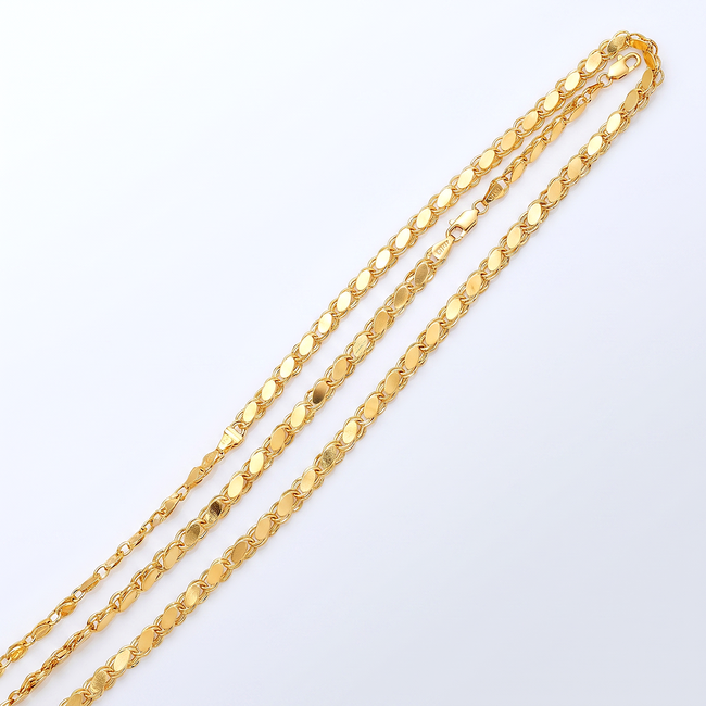 22 Karaat Roodgouden Burma Ketting