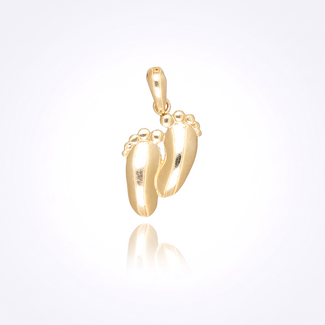 Baby voetjes hanger
