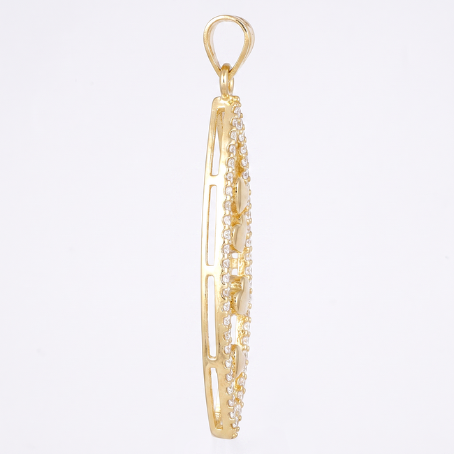 14 karaat gouden harten Hanger