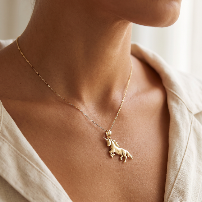 Speelse Eenhoorn Hanger met Elegant Design