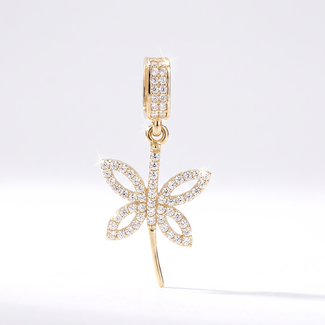 Libelle Hanger met Zirkonia