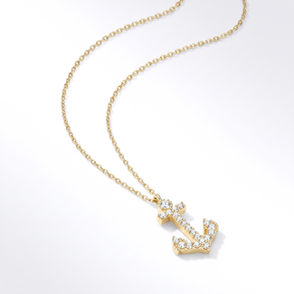 Anchor Glam Collier
