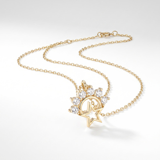 Ster Ketting met Zirkonia