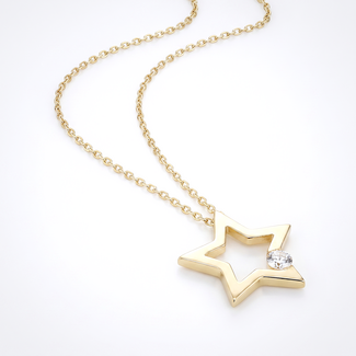 Open Ster Collier Zirkonia