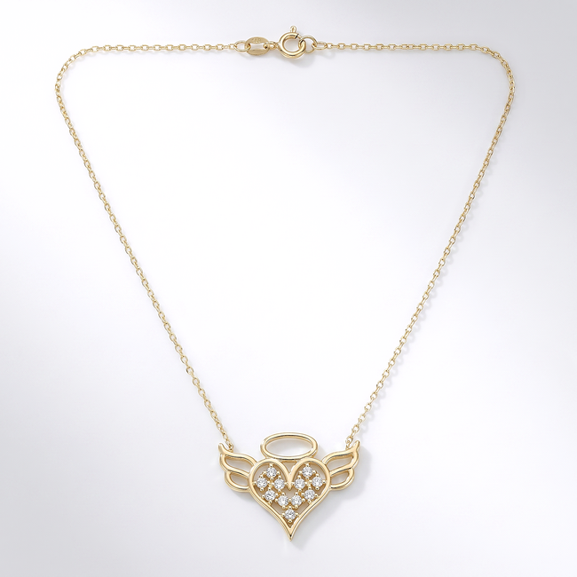 Gouden Collier met harten