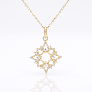 Oosterse Sterhanger Collier