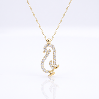 Pinguïn Collier Zirkonia