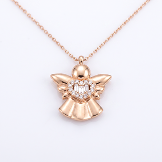 Rosé Engel Collier