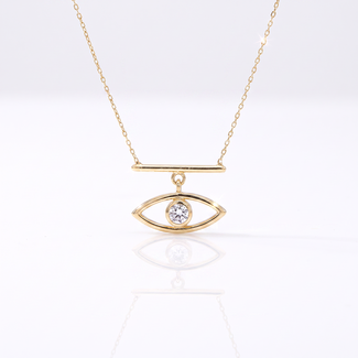 Oog Collier Zirkonia
