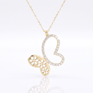 Dubbel Hart Collier