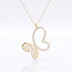 Dubbel Hart Collier