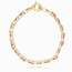 14 Karaat Driekleurige Gouden Fantasiearmband