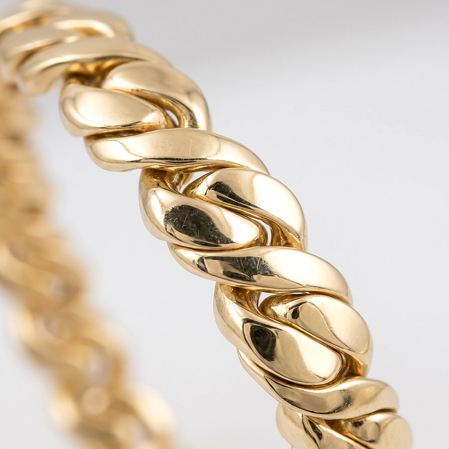 14 Karaat Gouden Schakelarmband