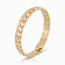 14k gouden armband bewerkte schakels 19,5 cm