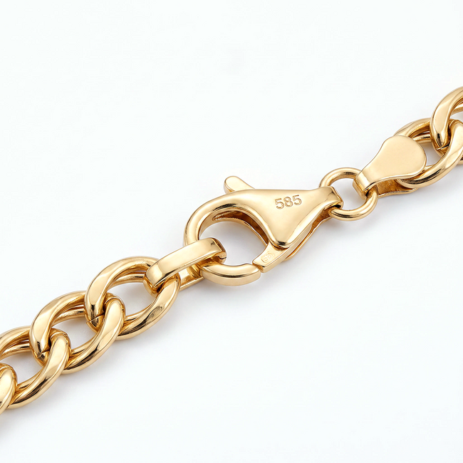 14 Karaat Gouden Fantasieschakelarmband