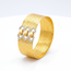 22k Hasır armband met 14 rijen en diamant