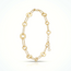 Minimalistische gouden Open Schakel Armband