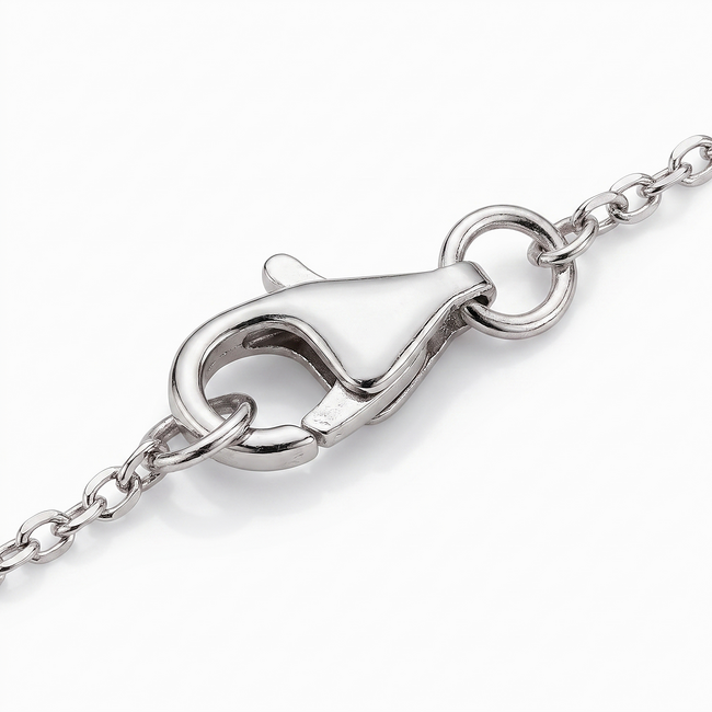 Witgouden armband met pavé infinity en diamanten