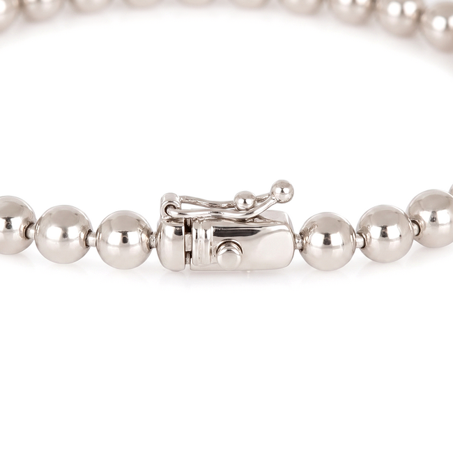 Witgouden armband met briljant diamanten 0,86 ct
