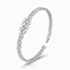 Witgouden Diamanten Armband Met Blad Design