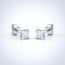 Solitaire oorstekers met briljant, 0,29 ct